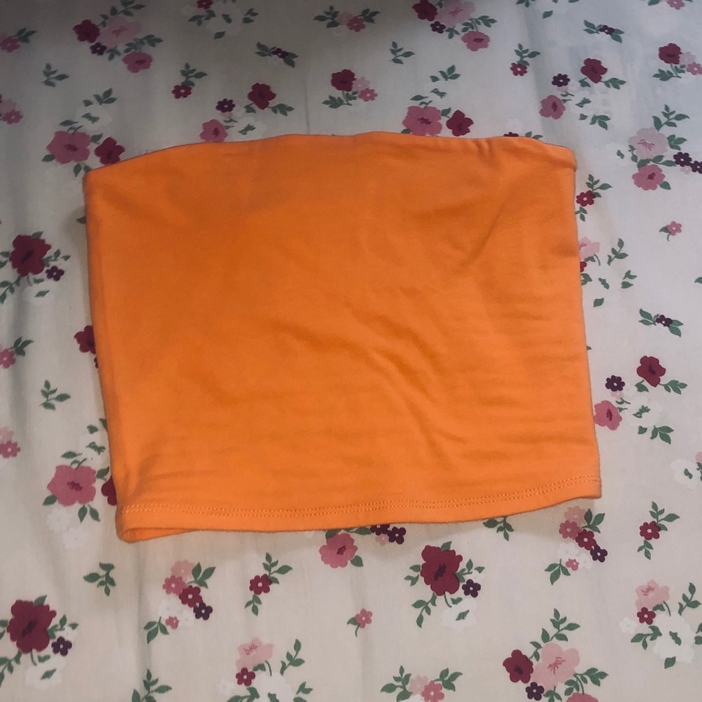 GARAGE orange tube top